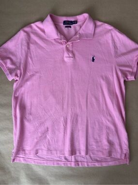 Polo by Ralph Lauren Men’s Light Pink Short-Sleeve Polo